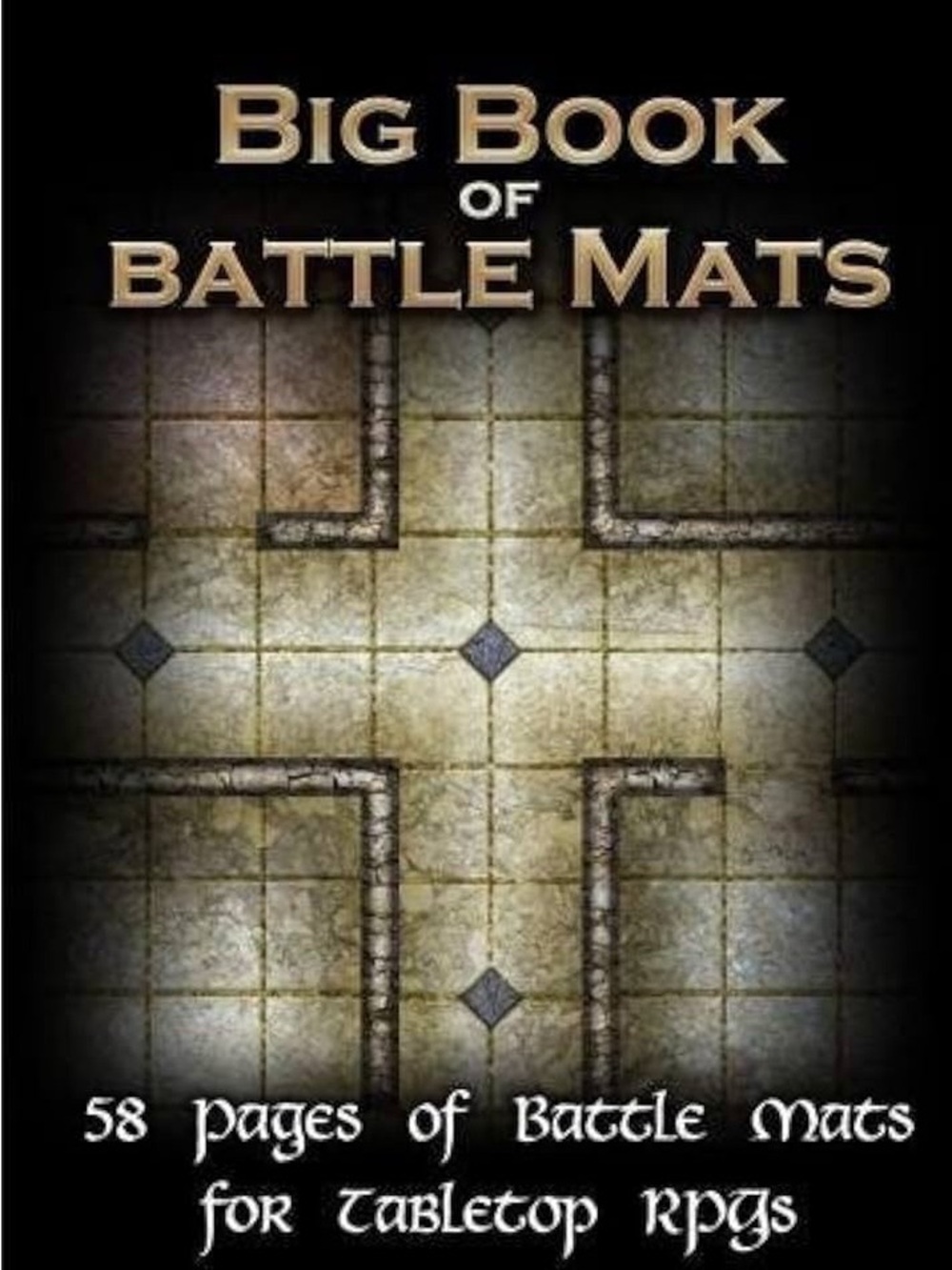 — Beige Battle Map Pages for Tabletop RPGs